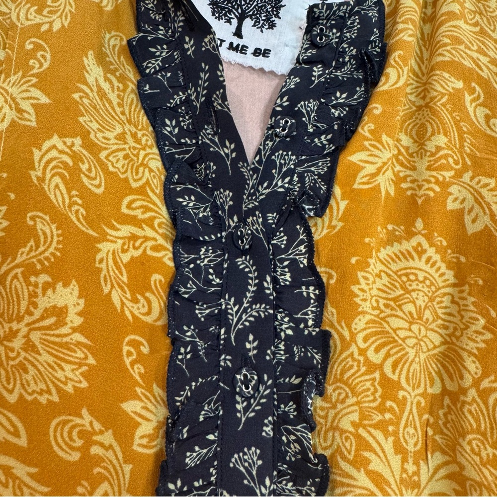 Anthropologie Let Me Be Autumn Patchwork Dress - Picture 11 of 13